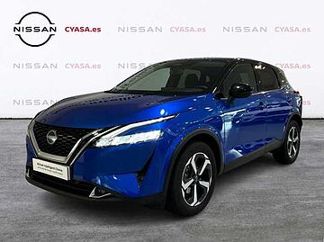 Nissan Nissan Qashqai Nuevo Qashqai 5p DIG-T E6D 116 KW (158 CV) mHEV 12V Xtronic 4x2 N-Connecta Magnetic Blue + Midnight Black Metalizado